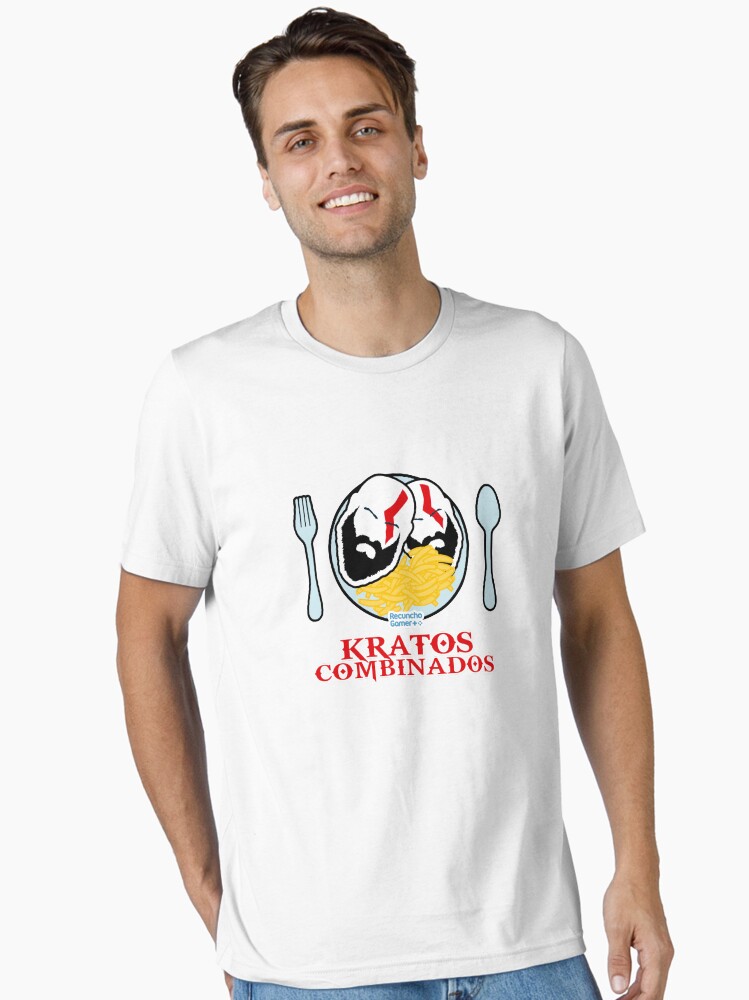 Thumbnail 1 of 7, Essential T-Shirt, Combined Kratos designed and sold by RecunchoGamer.
