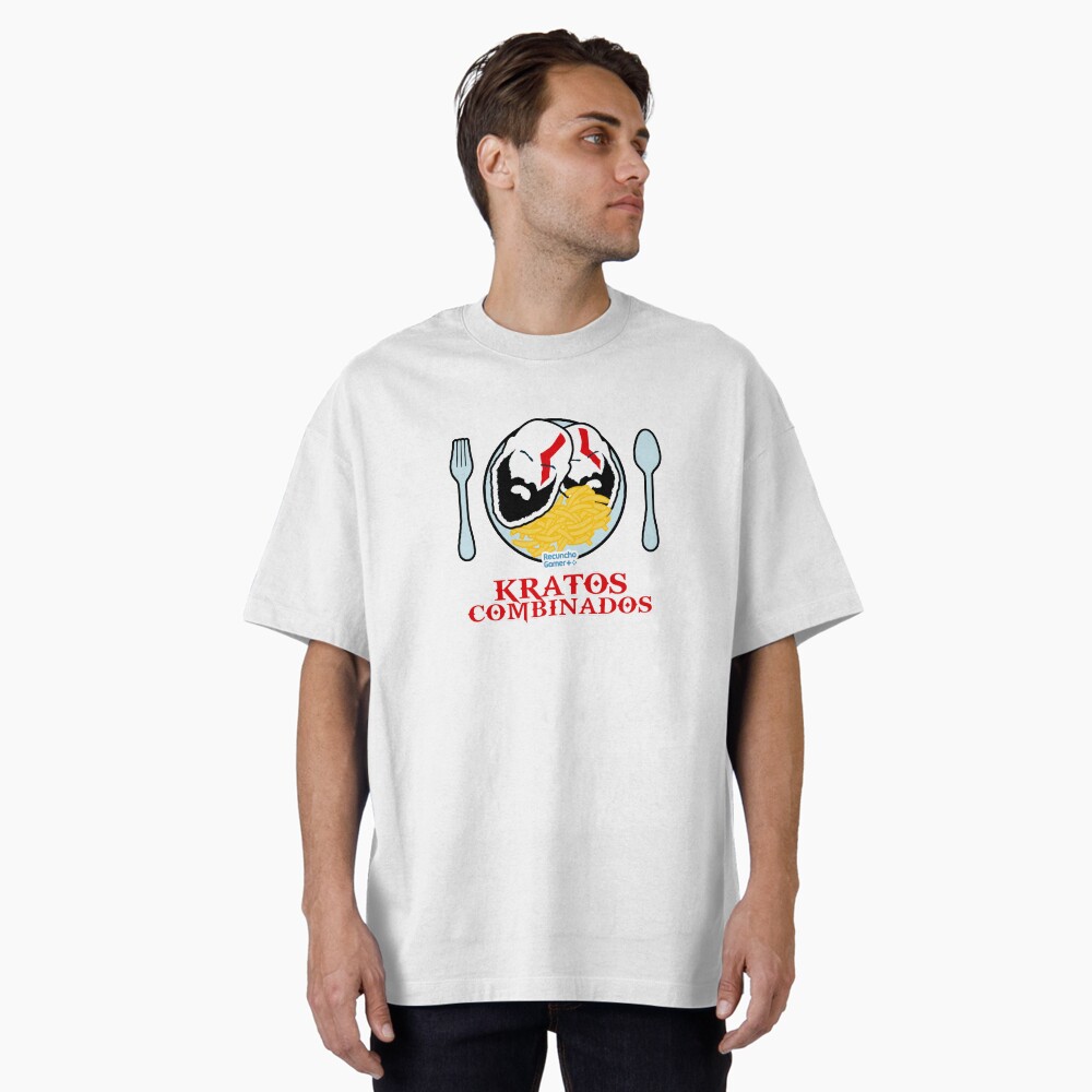 Vista previa del artículo con la obra «Camiseta oversize», diseñado y vendido por RecunchoGamer.