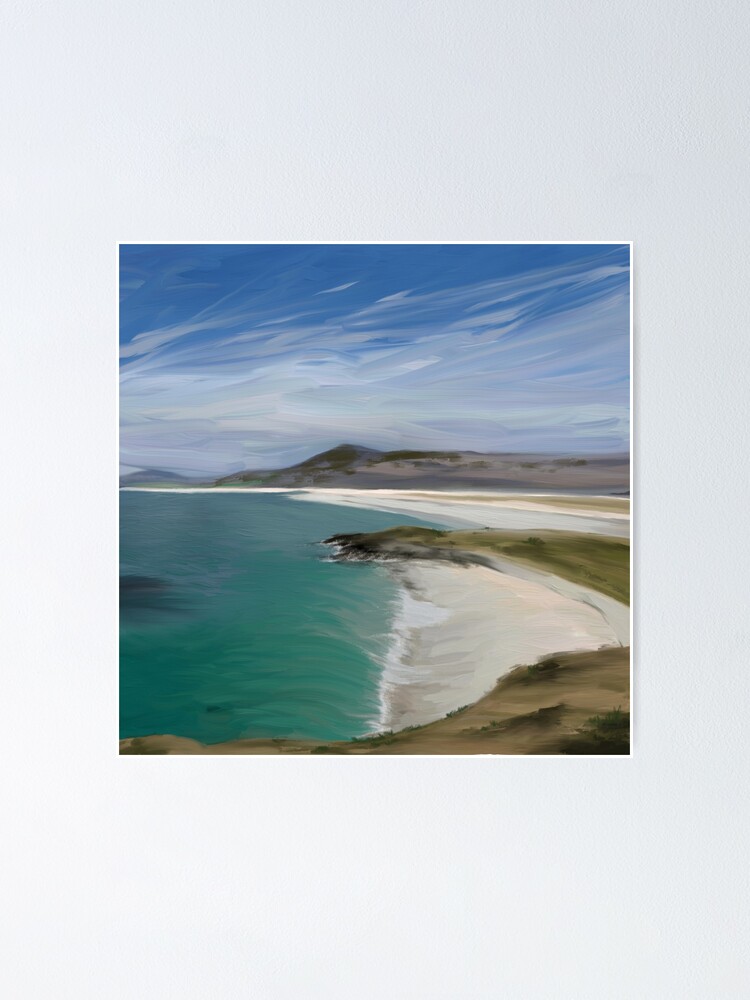 "Calgary Bay, Isle of Mull, Scotland, Seascape" Poster by ArtKarisma Redbubble