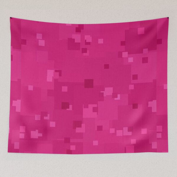 Item preview, Raspberry Rose Square Pixel Color Accent designed and sold by SaraValor.