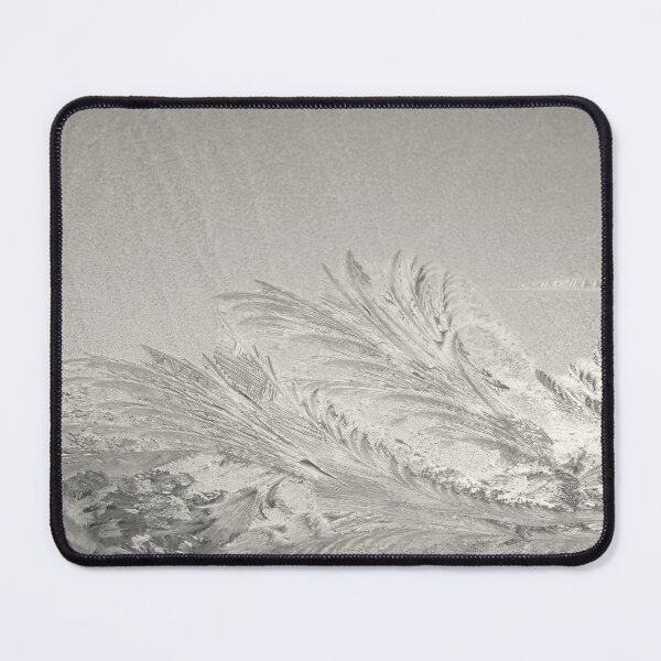 Item preview, Beautiful Snow Crystals On Glass, Vintage Style Close Up Photograph designed and sold by TrulyEpoque.