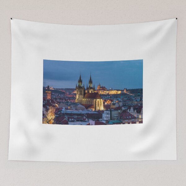 Item preview, Prague castle and Tyn Church designed and sold by Jiri Hofman.