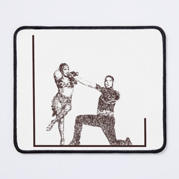Item preview, Dance couple 5 - Brown ink designed and sold by WietskeWelten.