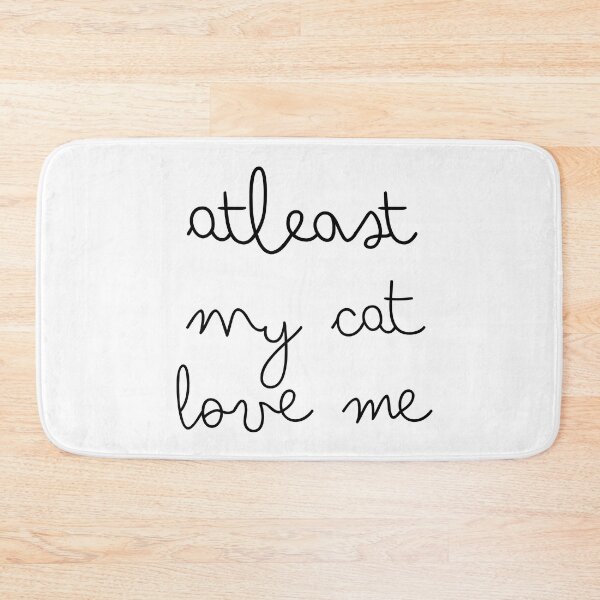 Item preview, At least my cat loves me, Valentines designed and sold by Sam Artist.