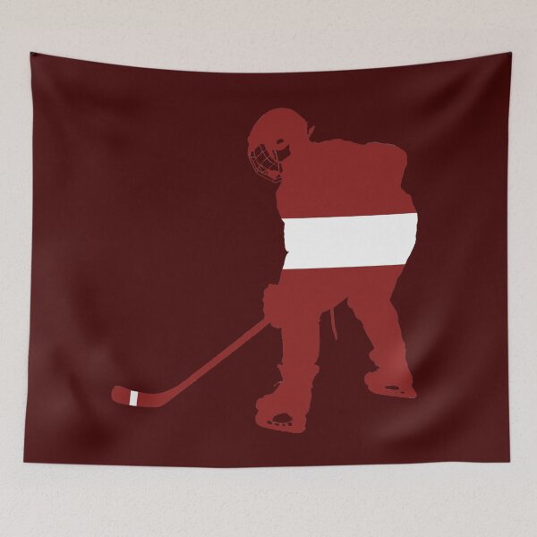 Item preview, Latvian Flag Hokejs Ice Hockey Player designed and sold by LukjanovArt.