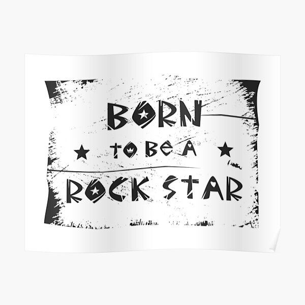 born-to-be-a-rock-star-black-and-white-vintage-text-in-retro-style-on