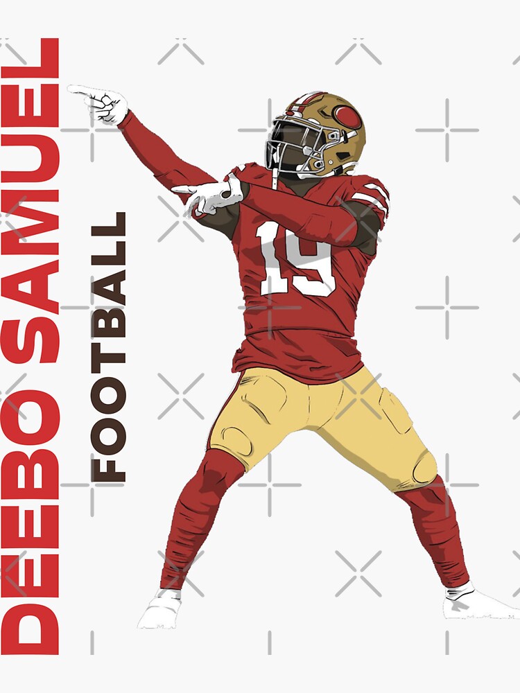 "deebo samuel Football" Sticker for Sale by nonahorn Redbubble