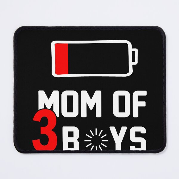 Item preview, Mom of 3 boys Mothers day designed and sold by GAVILLA SHOP.