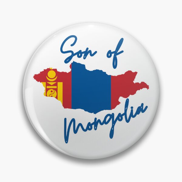 Item preview, Son of Mongolia Map Flag designed and sold by NovawayDirect.