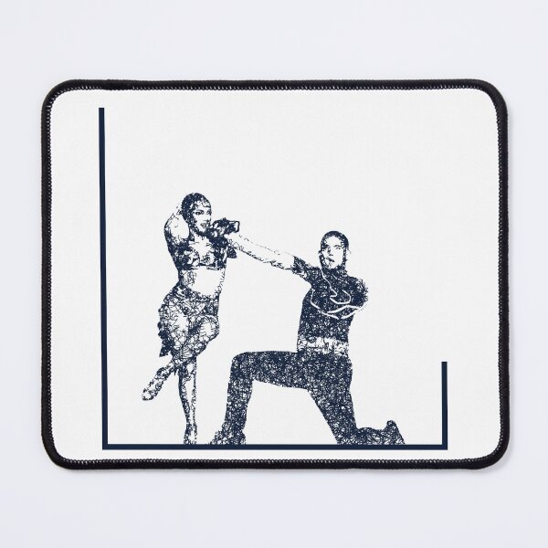 Item preview, Dance couple 5 - Blue ink designed and sold by WietskeWelten.