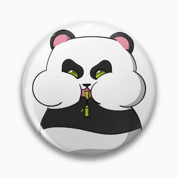 Item preview, Chubby Panda Eating Bamboo designed and sold by NLDStudios.