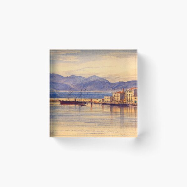 Item preview, Edward Lear - A View of the Harbour at Cannes (1869) designed and sold by Geraldo Garcia.