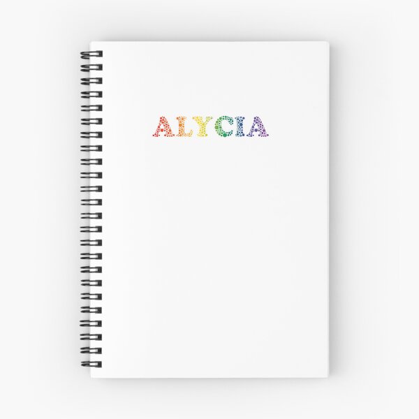 Item preview, Alycia name - fun Rainbow Bubbles LGBT pride design designed and sold by NameTheory.