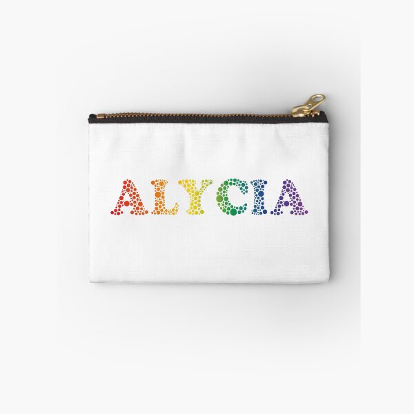 Item preview, Alycia name - fun Rainbow Bubbles LGBT pride design designed and sold by NameTheory.