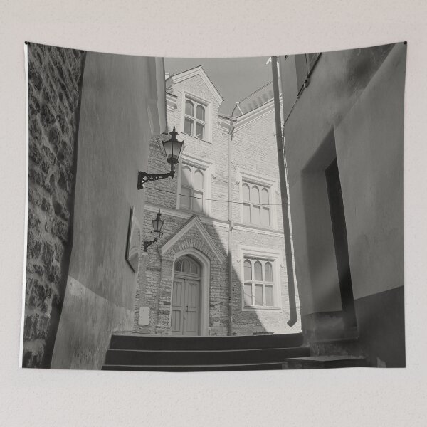 Item preview, Calle antigua en Tallin, Estonia, fotografía de estilo vintage designed and sold by TrulyEpoque.