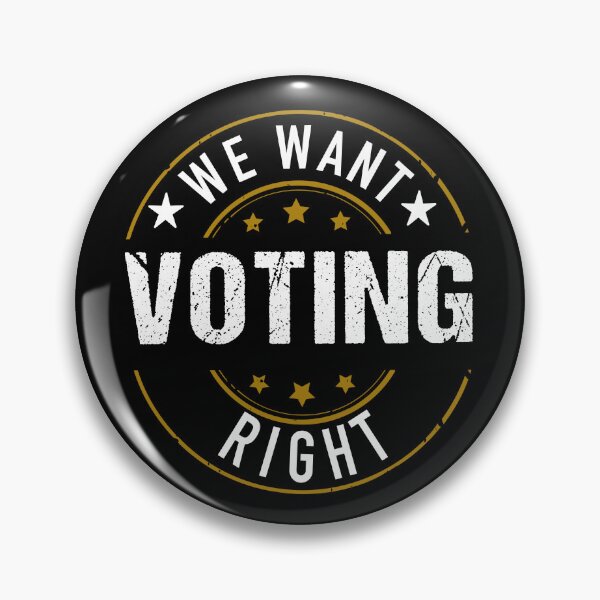 Item preview, We Want Voting Rights designed and sold by JooArtPrints  ★★★★★.