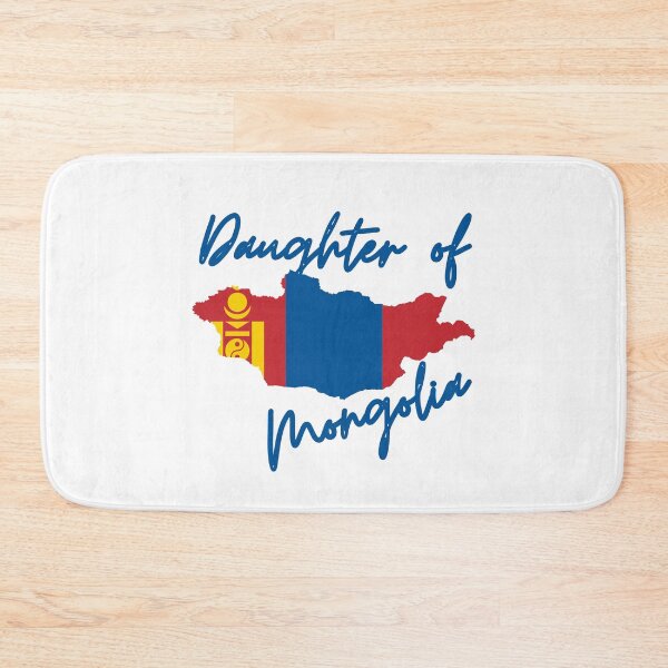 Item preview, Daughter of Mongolia Map Flag designed and sold by NovawayDirect.