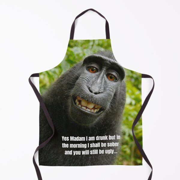 Item preview, Copy of funny picture of a monkey with a funny quote to match designed and sold by Gaynor Burrows.