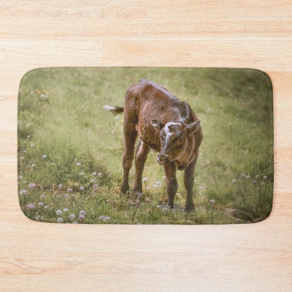 Item preview, Cute calf among flowers designed and sold by Svetlana Korneliuk.