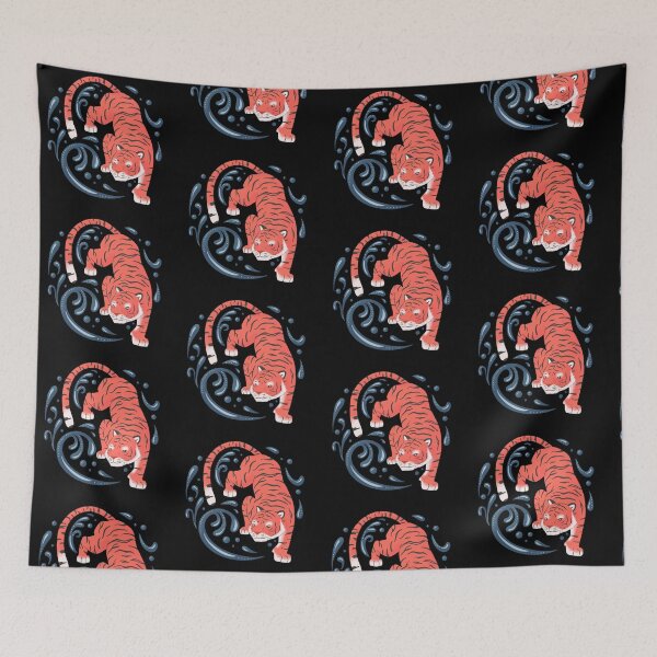 Item preview, Water Tiger  - fierce animal chinese new year zodiac sign designed and sold by Patrick Gervacio.
