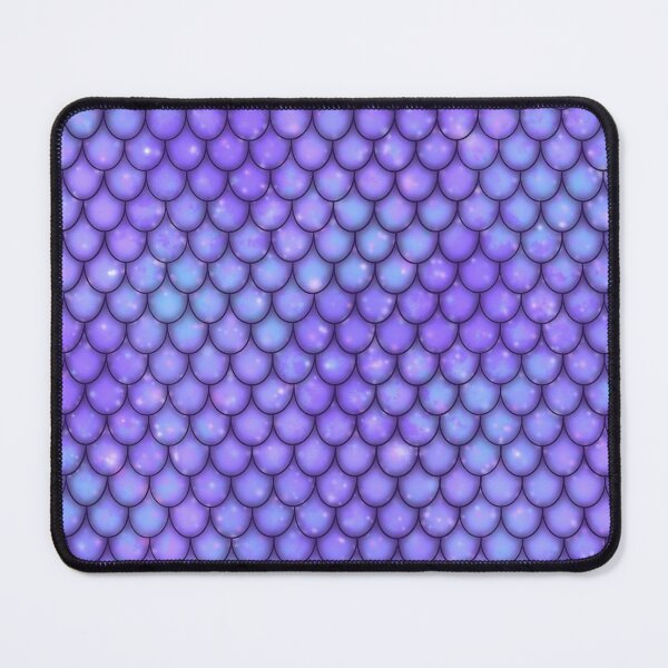 Item preview, Purple mermaid print designed and sold by KimsArtGallery.