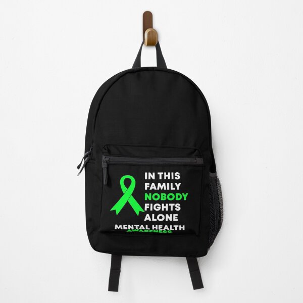 Item preview, In This Family Nobody Fights Alone Mental Health Awareness designed and sold by Color-Sparkle.