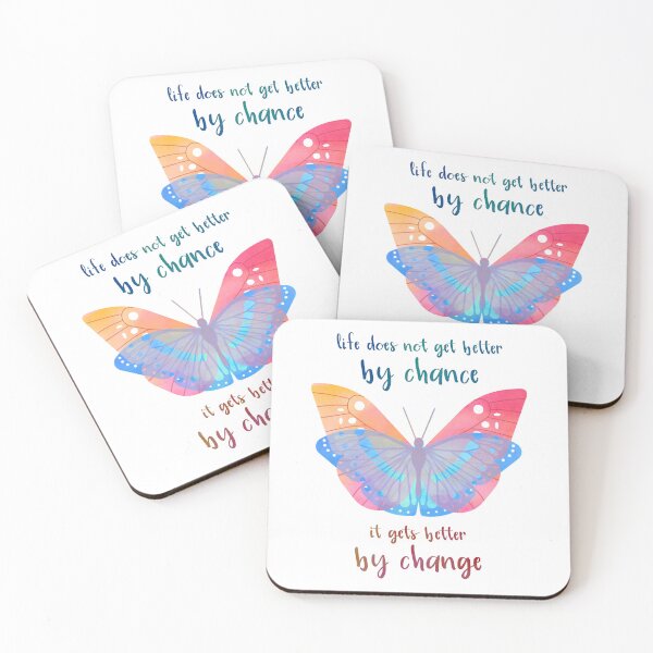 Item preview, Inspirational Saying Butterfly Motivation Quote designed and sold by CreatDifference.