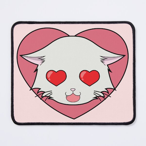 Item preview, The Love-Stricken Cat designed and sold by kittengallery.