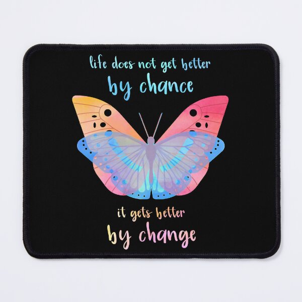 Item preview, Butterfly Inspirational Saying Motivation Quote designed and sold by CreatDifference.