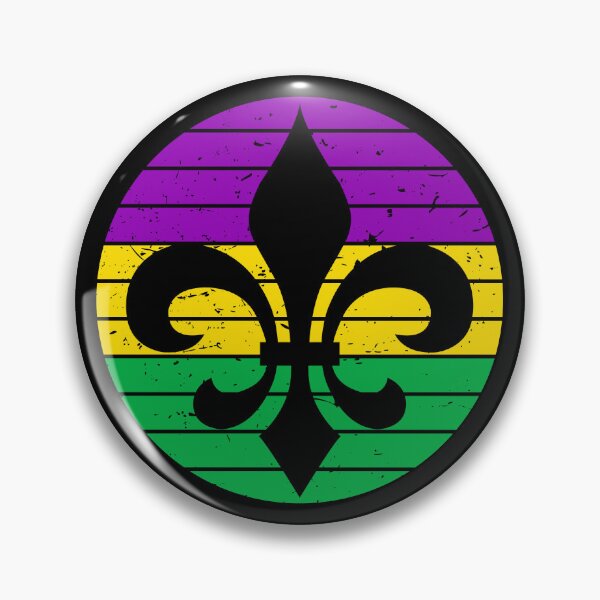 Item preview, Mardi Gras Fat Tuesday Fleur De Lis Sunset designed and sold by PeachesMommy.