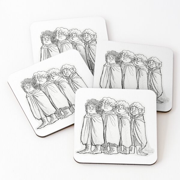Item preview, Four little friends designed and sold by brglhobbit.