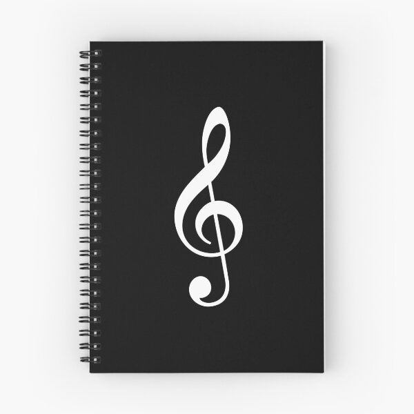 Item preview, White Treble Clef symbol designed and sold by effervescence.