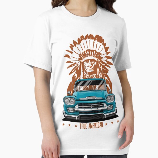 Item preview, True American. Chevy Apache Pickup Truck (aquamarine) designed and sold by OlegMarkaryan.