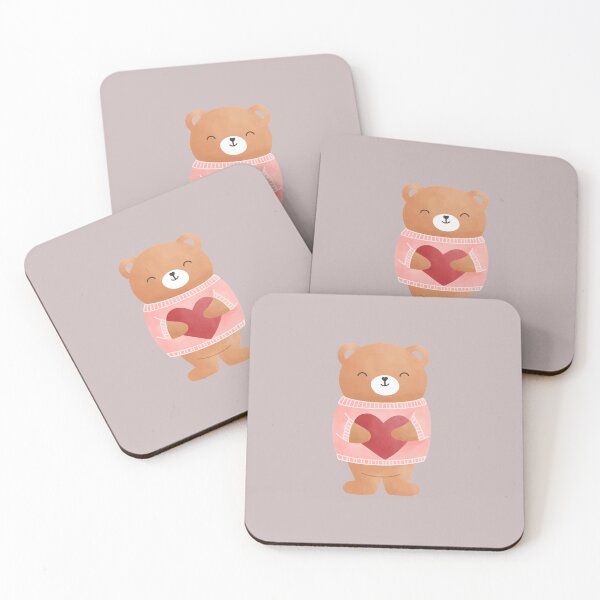 Item preview, Brown Bear Valentine designed and sold by Paper Hearteu.