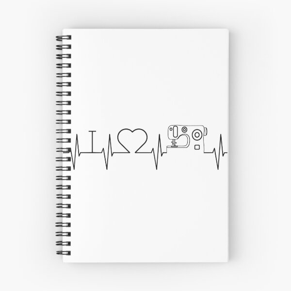 Item preview, I Love Sewing Heartline designed and sold by fivo.