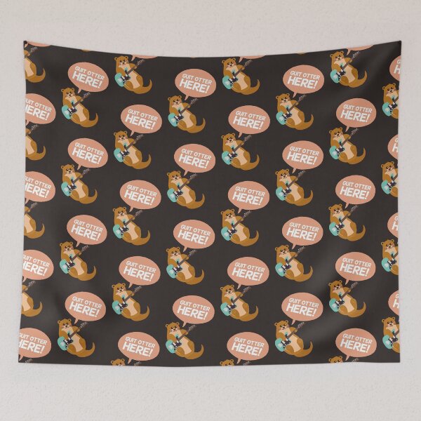 Item preview, Get Otter Here | Cute Gift Ideas | Funny Pet Puns  designed and sold by Fluffy-Vectors.