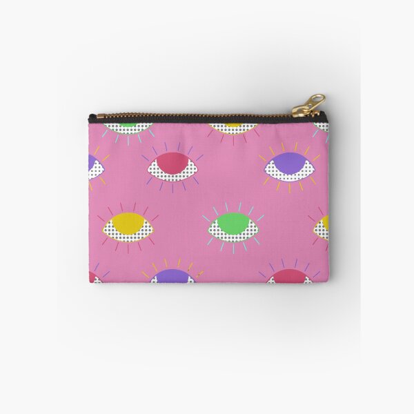 Item preview, Ojos psicodélicos sobre fondo negro designed and sold by Deviarty.