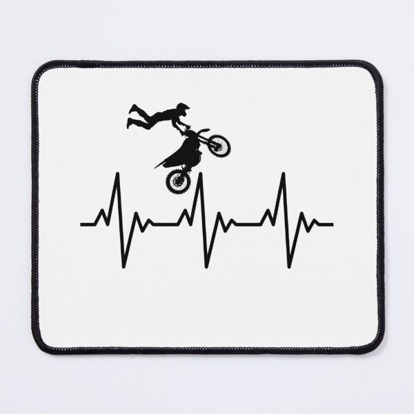 Item preview, Dirt Bike Motocross Heartbeat designed and sold by Desinger12.