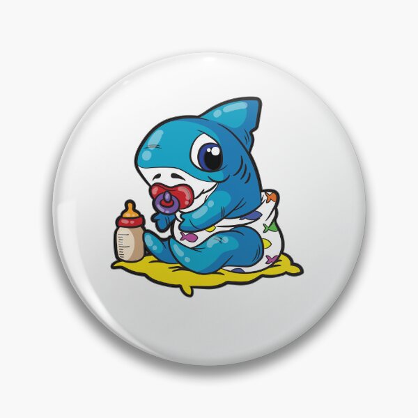 Item preview, Baby Shark in Diapers ABDL DDLG Littlespace designed and sold by Moonpie90.