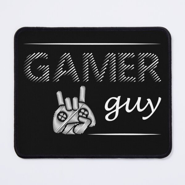 Item preview, gamer guy designed and sold by zamona.