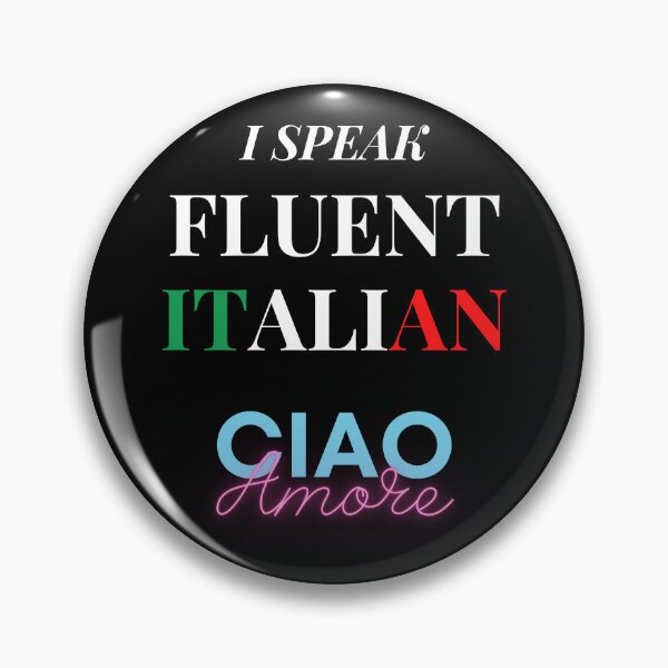 Item preview, I Speak Fluent Italian T-shirt designed and sold by NineOneOne.