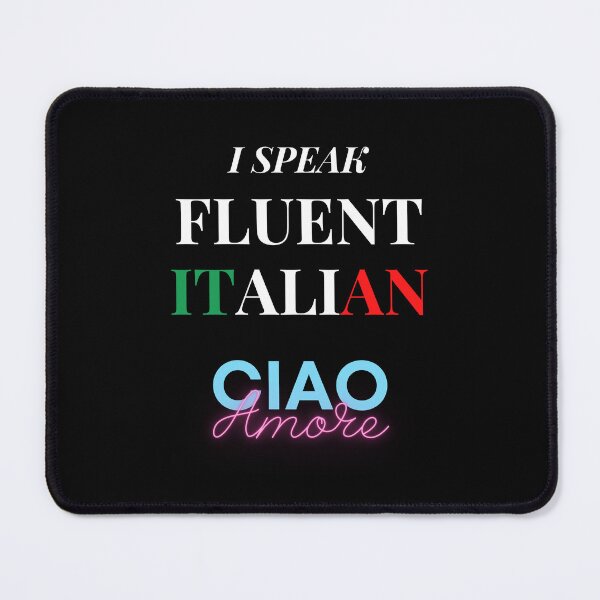 Item preview, I Speak Fluent Italian T-shirt designed and sold by NineOneOne.