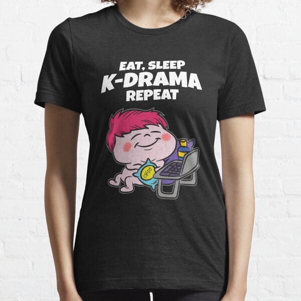 Item preview,  Eat Sleep K-Drama Repeat South Korean Drama designed and sold by Moonpie90.