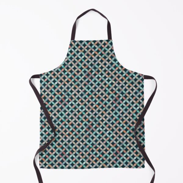 Item preview, Interlocking Circles Watercolor - Deep Teal designed and sold by JPuckett-Design.