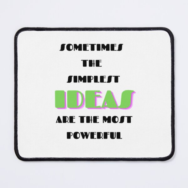 Item preview,  sometimes the simplest ideas are the most powerful designed and sold by Nicedeco.