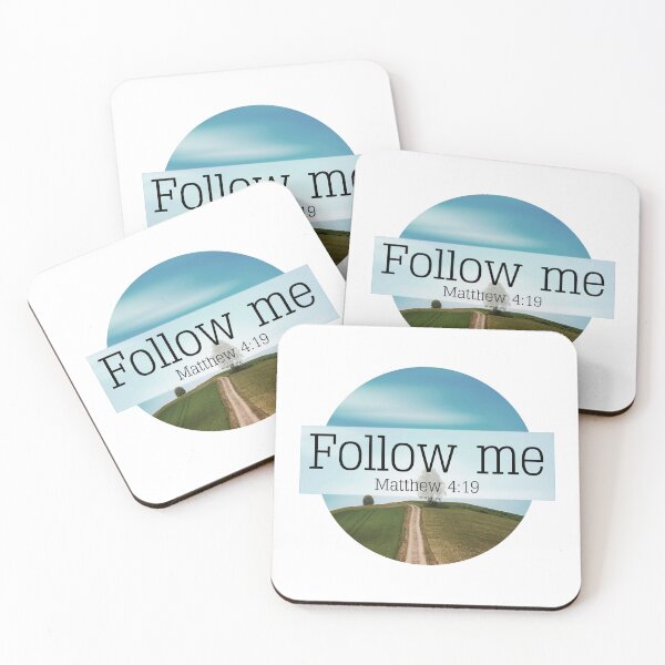 Item preview, Follow Me (Matthew 4:19) designed and sold by AboveFreedom.