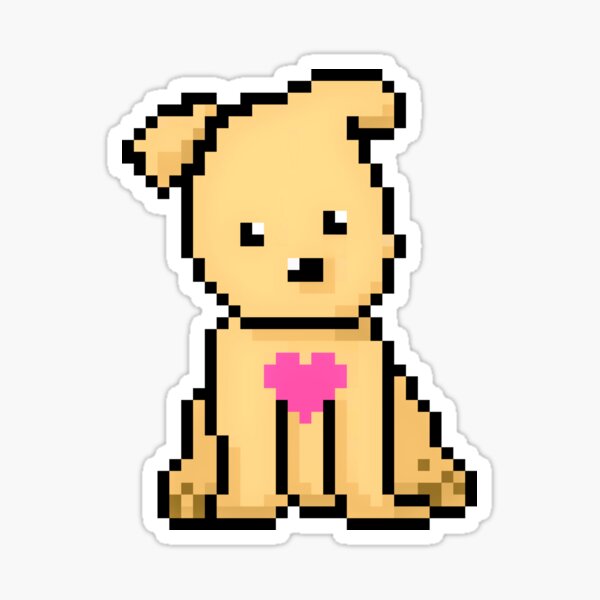 Item preview, Pixel puppy designed and sold by PrankShop.