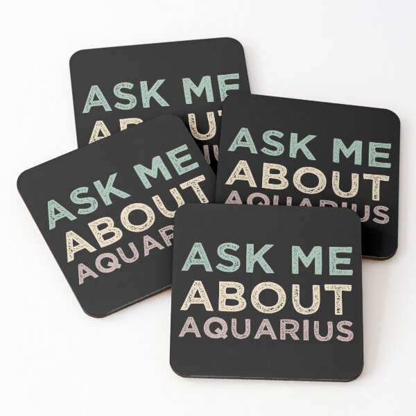 Item preview, Ask Me About Aquarius Funny Aquarius Zodiac designed and sold by medbdj.