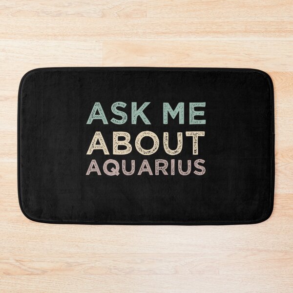 Item preview, Ask Me About Aquarius Funny Aquarius Zodiac designed and sold by medbdj.