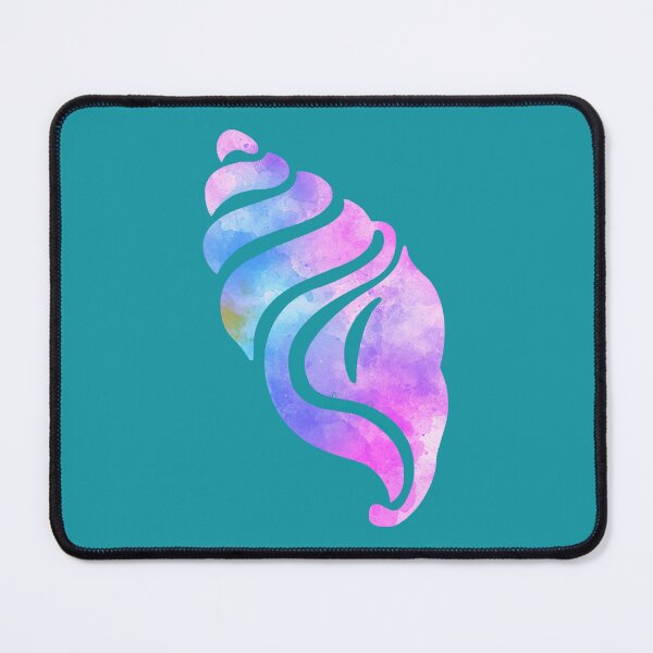 Item preview, Watercolor Conch Shell Graphic Print designed and sold by elevated-aura.